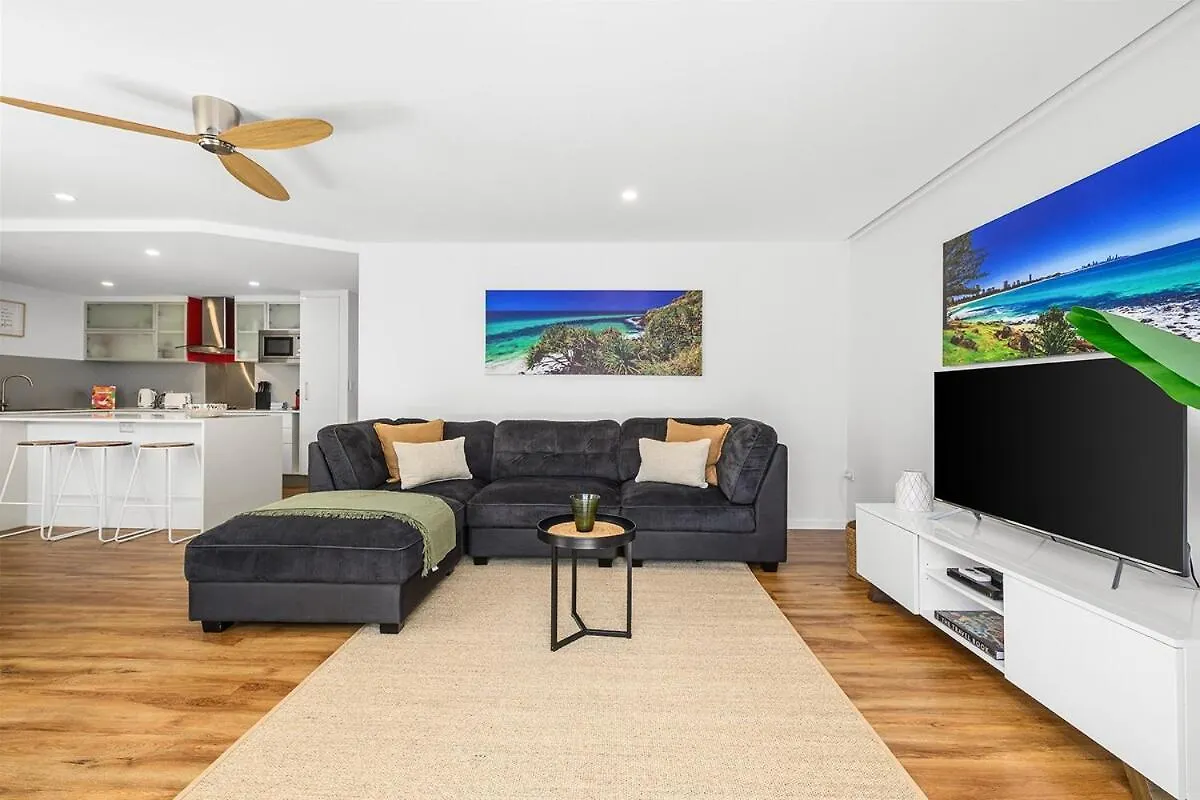 Rare 3 Bed Beachside Burleigh Gold Coast Apartment